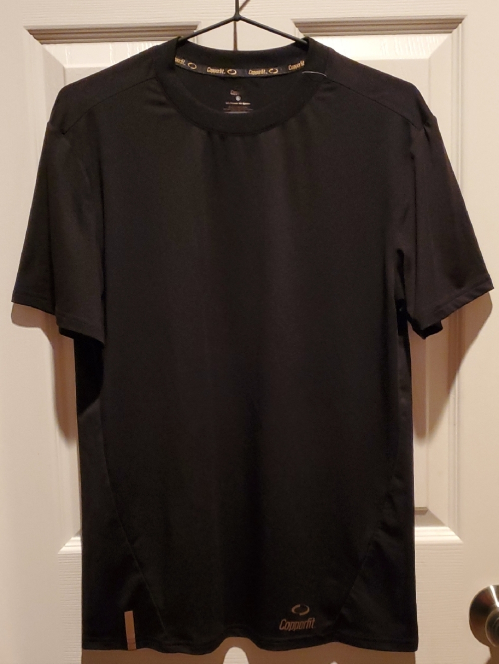Copperfit Men’s Black Short-Sleeve Performance Tee